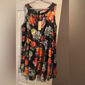 NWT Grace Karin Floral 4X Retro Dress